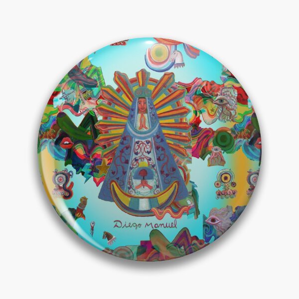 Item preview, Virgin of Lujan and graffitis designed and sold by Diego Manuel Rodriguez.