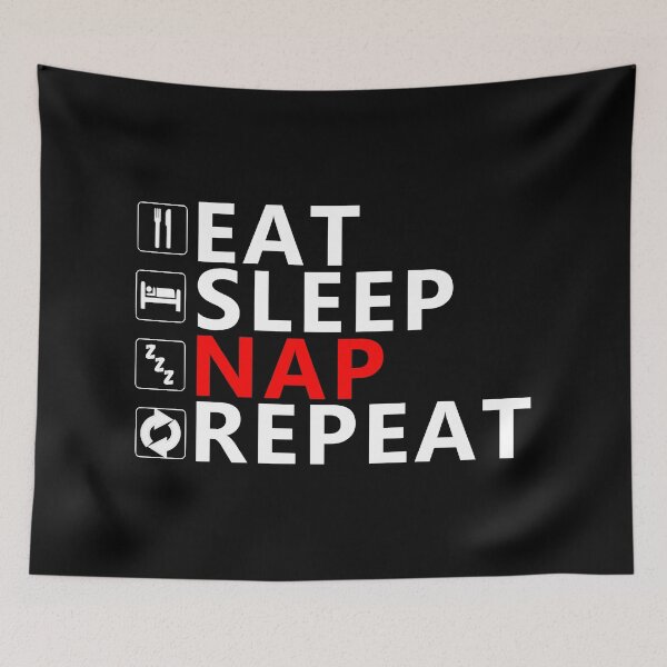 Item preview, Eat Sleep Nap Repeat  designed and sold by equiliser.