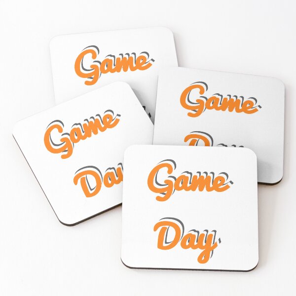 Item preview, Orange and Grey Game Day designed and sold by Katherine Winner.