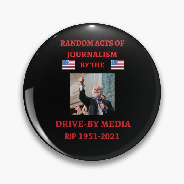 Item preview, Rip Rush Limbaugh Random Acts Of Journalism designed and sold by WoodburyLake.