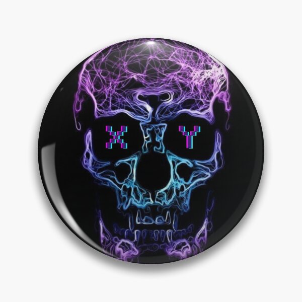 Item preview, Abstract Skull XY designed and sold by DopeTops.