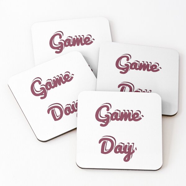 Item preview, Maroon and White Game Day designed and sold by Katherine Winner.