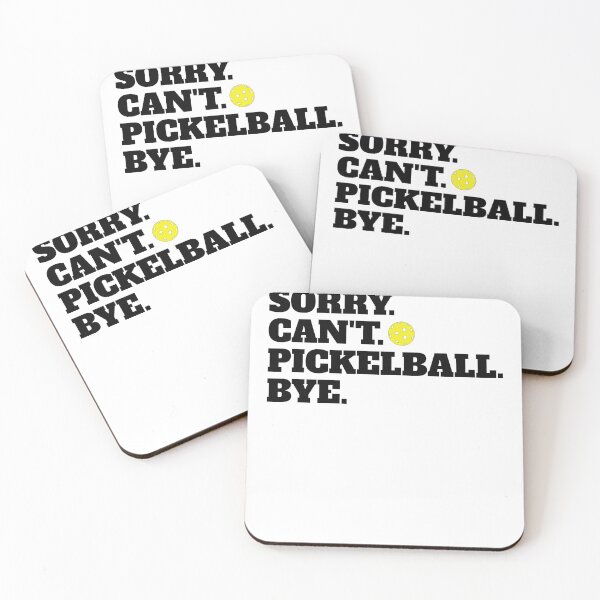 Item preview, Funny Sorry Can't Pickleball Bye designed and sold by Salvadax.