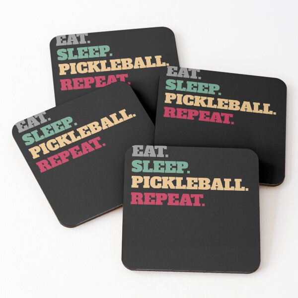 Item preview, Eat Sleep Pickleball Repeat designed and sold by Salvadax.