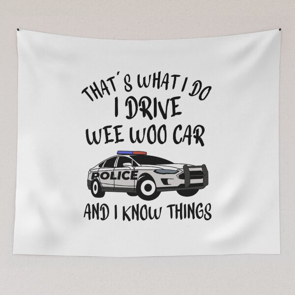 Item preview, POLICE / COP / OFFICER: Wee Woo Car designed and sold by AndreasMei.