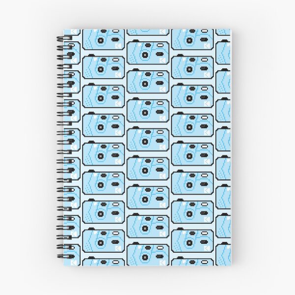 Item preview, sky blue kodak disposable camera pixelated design designed and sold by justformyself.