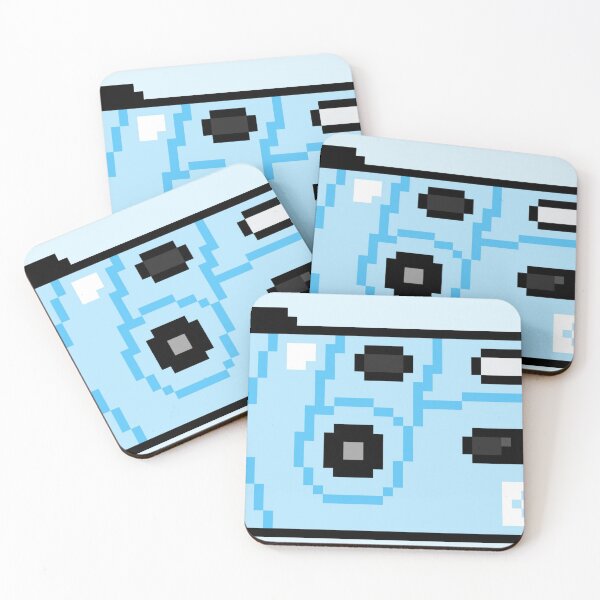 Item preview, sky blue kodak disposable camera pixelated design designed and sold by justformyself.