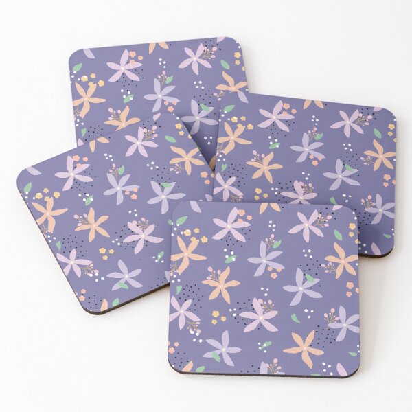 Item preview, Abstract Floral Pattern in Pastel Colours #2 designed and sold by SoulLiving.