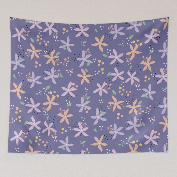 Artikelvorschau, Abstraktes Blumenmuster in Pastellfarben # 2 entworfen und verkauft von SoulLiving.