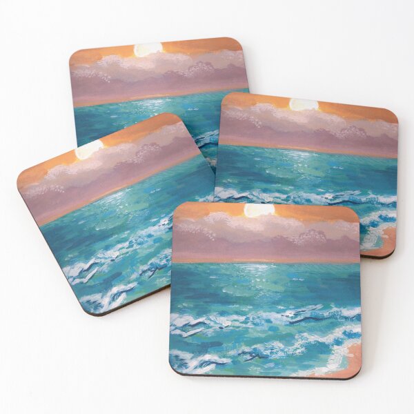 Item preview, Warm Sunset at the Beach designed and sold by shanz-arts.