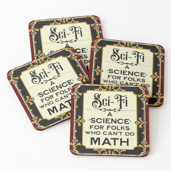 Item preview, Sci-fi:  a science for folks who can't do math designed and sold by sandpiperstudio.