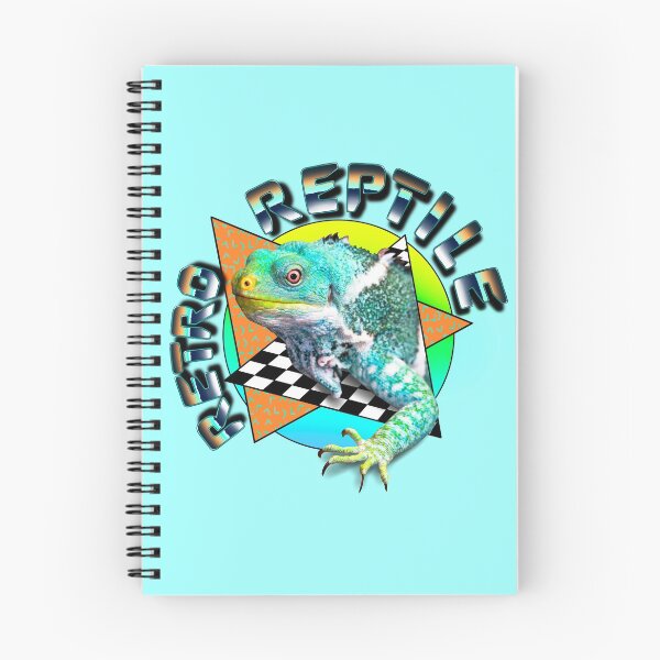 Item preview, Retro Reptile | Blue Iguana | Funny 80s Herper Herping Design designed and sold by theBlueKazoo.