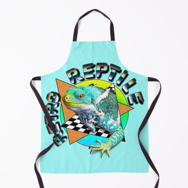 Item preview, Retro Reptile | Blue Iguana | Funny 80s Herper Herping Design designed and sold by theBlueKazoo.