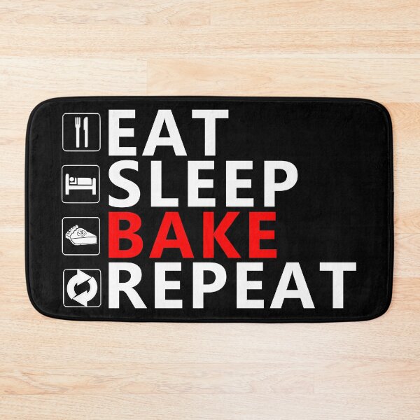 Item preview, Eat Sleep Bake Repeat designed and sold by equiliser.