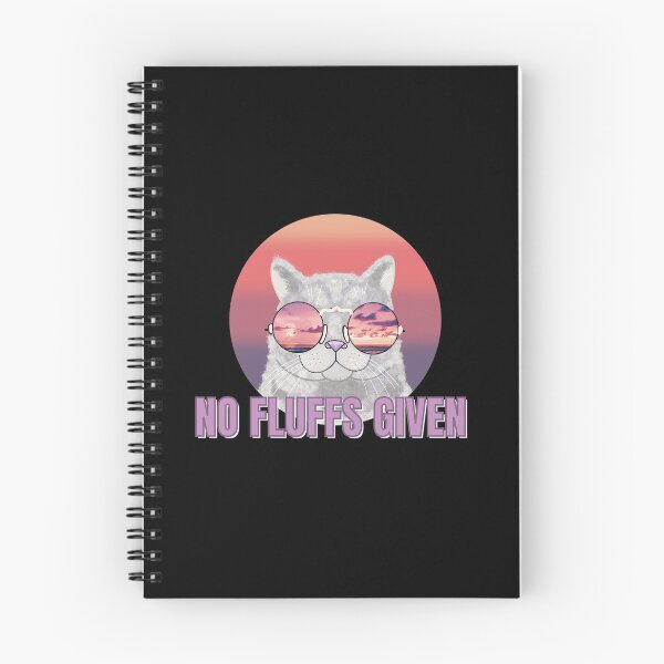 Item preview, No Fluffs Given - Funny cat design designed and sold by Gerhanj.