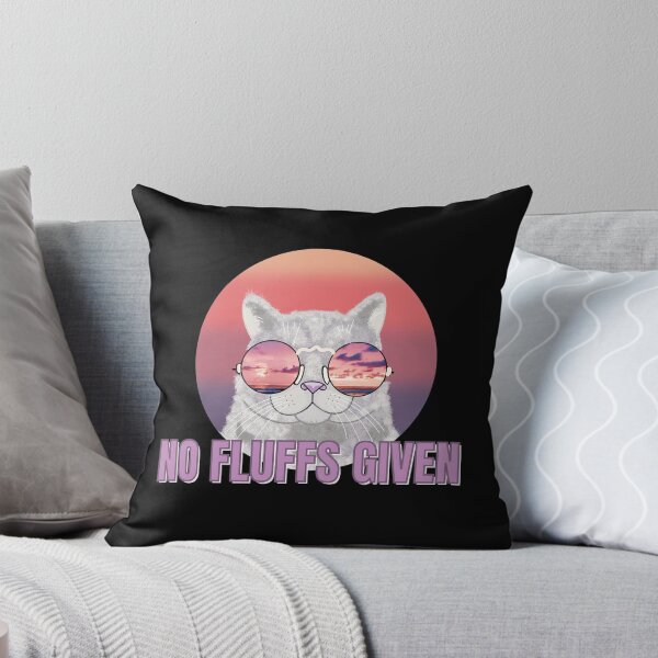 Item preview, No Fluffs Given - Funny cat design designed and sold by Gerhanj.