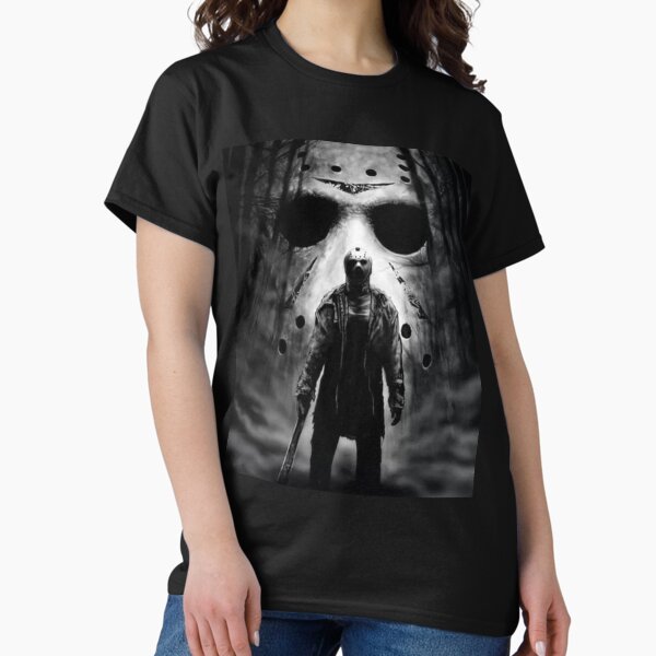 Item preview, Jason Voorhees Friday the 13th horror poster art movie  designed and sold by Printeddesignzz.