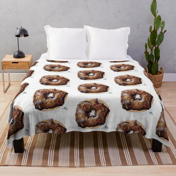 Item preview, Donut con Glaseado de Chocolate designed and sold by sarahvogelart.