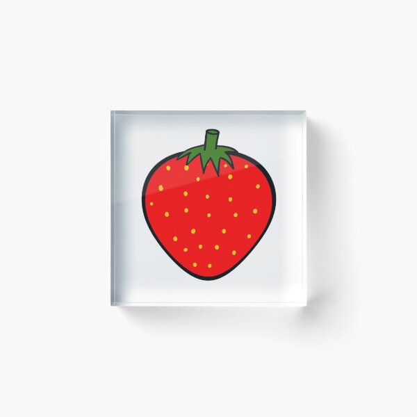 Item preview, Big juicy red strawberry designed and sold by DrCrowCrow.