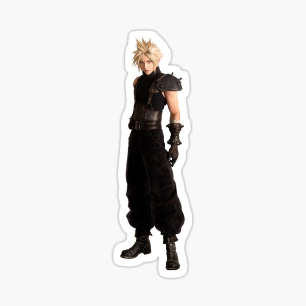 Item preview, Final fantasy 7 (VII) Remake - Cloud Strife Character Official Artwork designed and sold by Krimsy.