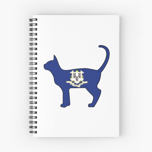 Item preview, State of Connecticut  Flag for Cat Lovers designed and sold by Gsallicat.