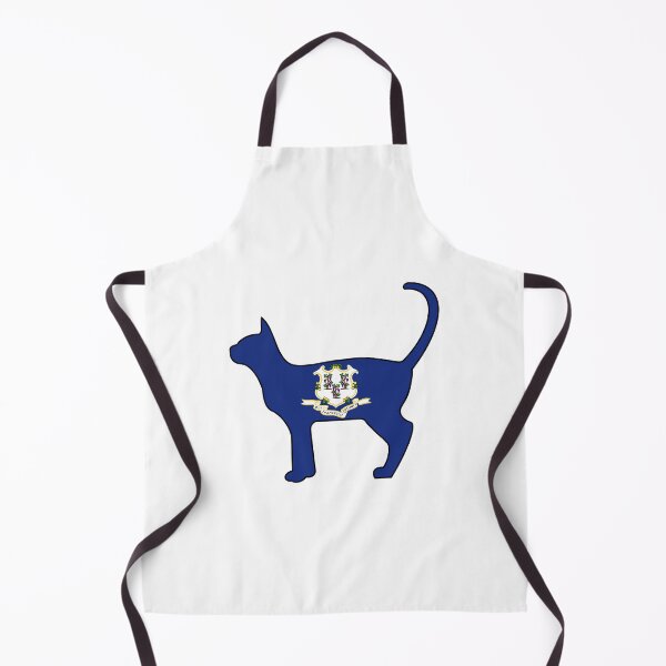 Item preview, State of Connecticut  Flag for Cat Lovers designed and sold by Gsallicat.