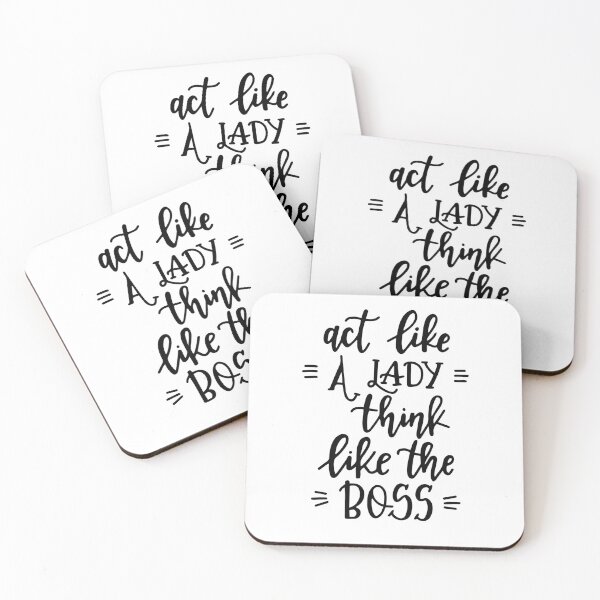 Item preview, Lady Boss Inspirational Message Print on Demand designed and sold by Teenspiration Wearable Inspiration.
