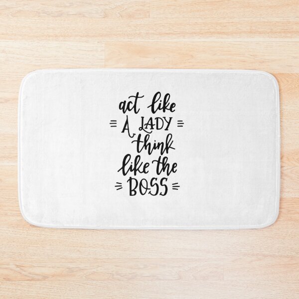 Item preview, Lady Boss Inspirational Message Print on Demand designed and sold by Teenspiration Wearable Inspiration.