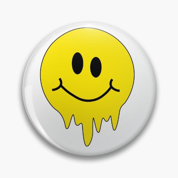Item preview, SMILEY Melting Sticker A$AP Rocky Testing Yellow Smile Sticker designed and sold by McBeezys.