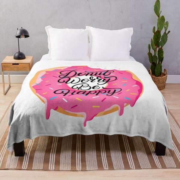 Item preview, Donut Worry Be Happy designed and sold by QualityClo.