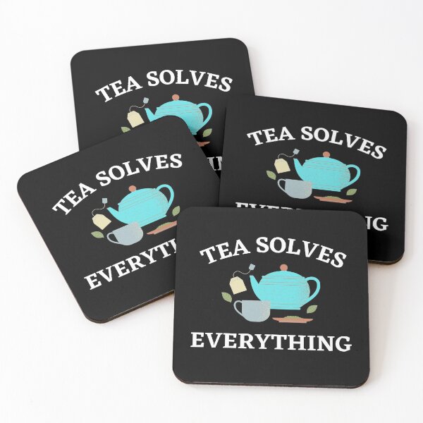 Item preview, Tea Solves Everything  designed and sold by Sansmalice.