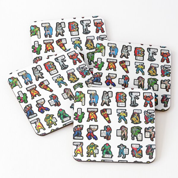 Item preview, 70s Superhero Stickers designed and sold by PopFanShop!.