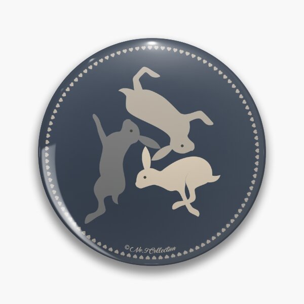 Item preview, 3 running hares designed and sold by Nijn.