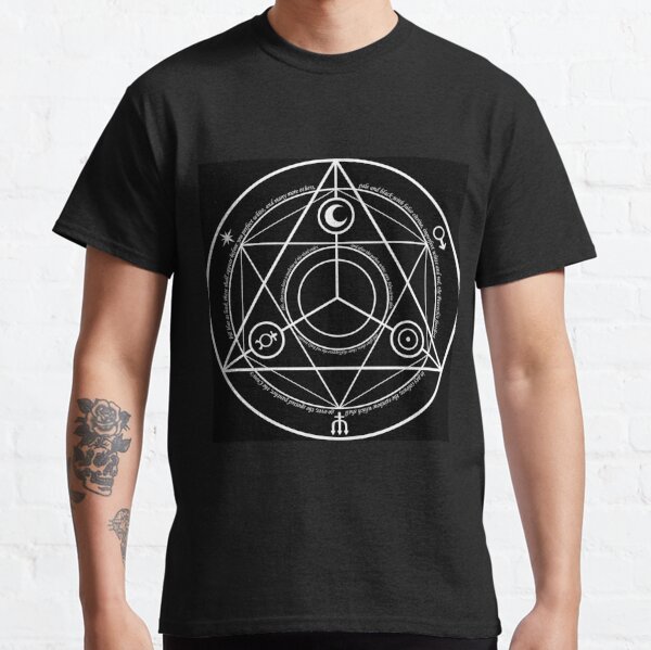 Alchemy, Alchemy symbol, Alchemic symbols, Transmutation circle, Image  Classic T-Shirt