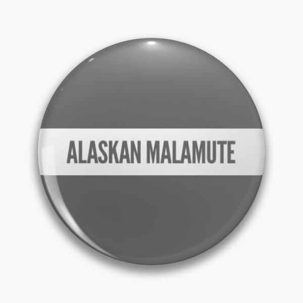 Item preview, Alaskan Malamute - light logo designed and sold by alternative-.