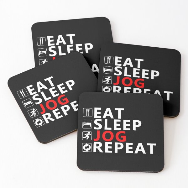 Item preview, Eat Sleep Jog Repeat designed and sold by equiliser.