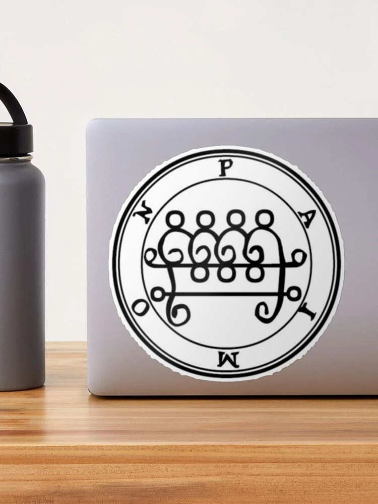 King Paimon Sigil Sticker for Sale by nessieofwaas