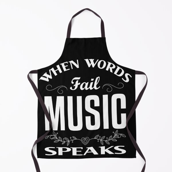 Item preview, When Words Fail Music Speaks designed and sold by YAITPSTORE.