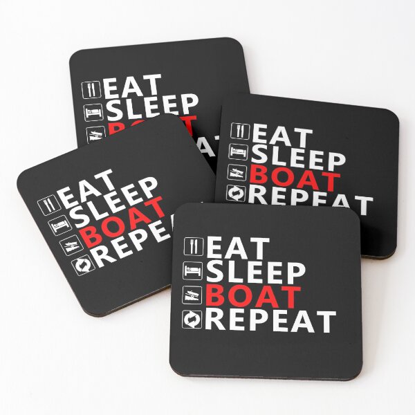 Item preview, Eat Sleep Boat Repeat  designed and sold by equiliser.