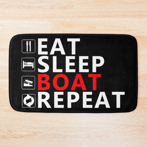 Item preview, Eat Sleep Boat Repeat  designed and sold by equiliser.
