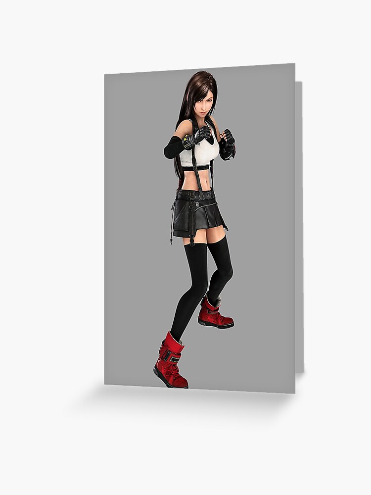 Final fantasy 7 (VII) Remake - Tifa Lockhart Character Official Artwork"  Greeting Card for Sale by Krimsy | Redbubble