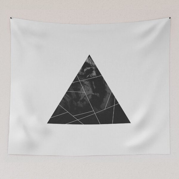 Item preview, triangle black and white design designed and sold by LeaPoupin.