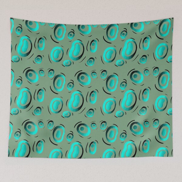 Item preview, Dancing cells (turquoise) designed and sold by MarvelousPSart.