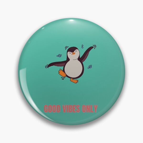 Item preview, Cute Penguin Dancing - Good Vibes Only  designed and sold by faudeltn.