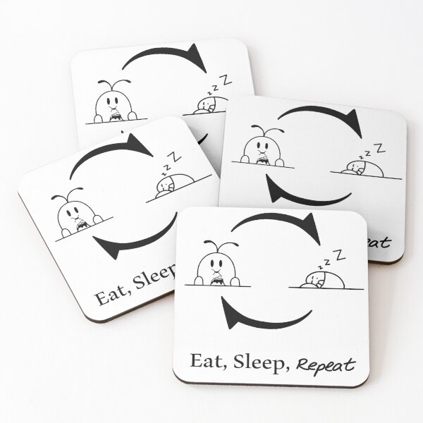 Item preview, Eat, Sleep, Repeat designed and sold by Cremestie.