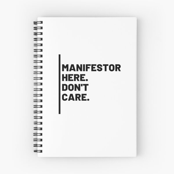 Item preview, Manifestor Here Don't Care designed and sold by CactusFamily.