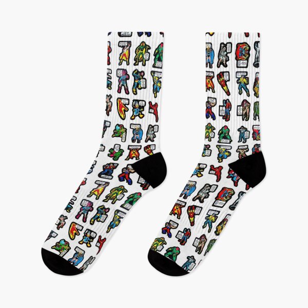 Item preview, 70s Superhero Stickers designed and sold by PopFanShop!.