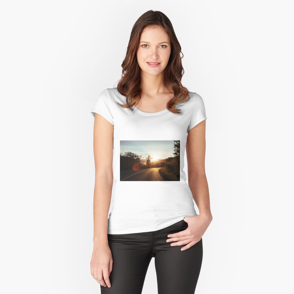 Item preview, Fitted Scoop T-Shirt designed and sold by salvatoreru.