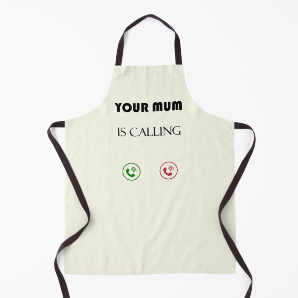 Item preview, Your mum is calling - funny mother quote saying dial humor designed and sold by Deegital18.
