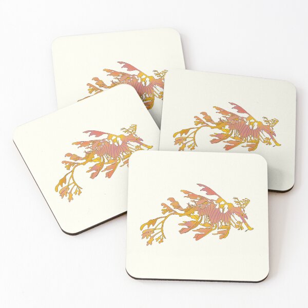 Item preview, Leafy Seadragon (Pastel Cream) designed and sold by WestCoastWoods.